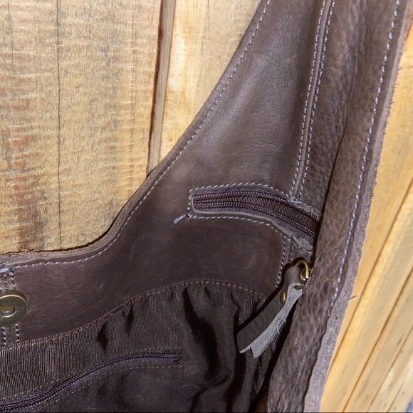 Duluth Trading Co Brown Leather Hobo - Picture 12 of 14